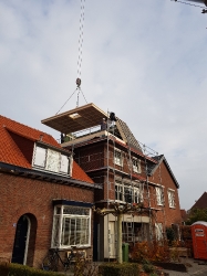 Plaatsen nieuwe dakopbouw te Roosendaal_1
