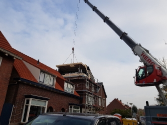 Plaatsen nieuwe dakopbouw te Roosendaal_1