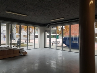 Creëren van extra magazijn ruimte bij Jan Tinberg College te Roosendaal_1